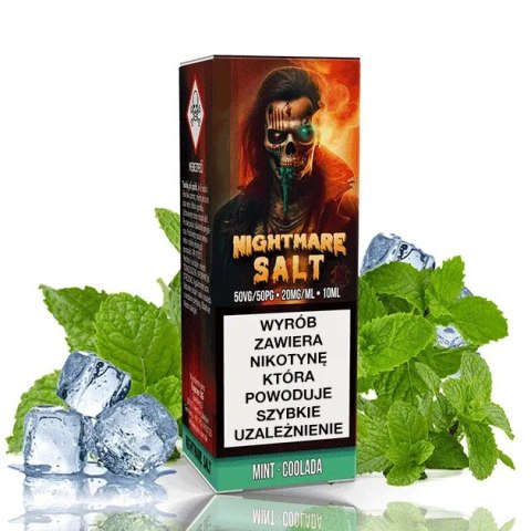 Liquid Nightmare Salt 10ml 20 mg - Mint Coolada Liquid Nightmare Salt 10ml 20 mg - Mint Coolada