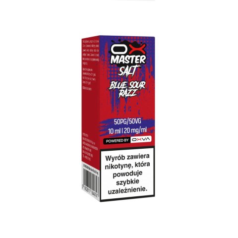 Liquid OXVA OX Master Salt - Blue Sour Razz 20mg Liquid OXVA OX Master Salt - Blue Sour Razz 20mg
