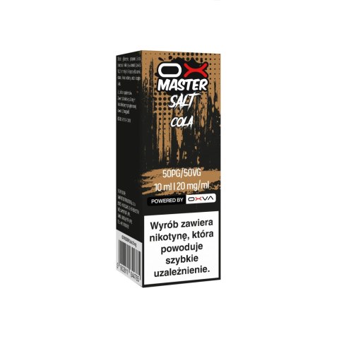 Liquid OXVA OX Master Salt - Cola 20mg Liquid OXVA OX Master Salt - Cola 20mg