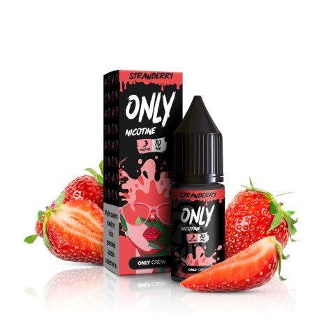 Liquid Only Nicotine 10ml - Strawberry 3mg Liquid Only Nicotine 10ml - Strawberry 3mg