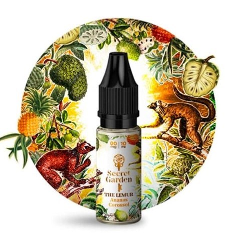 Liquid Secret Garden 18mg 10ml - The Lemur Liquid Secret Garden 18mg 10ml - The Lemur
