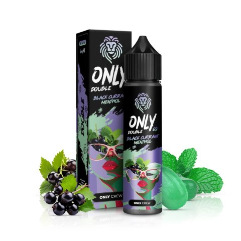 Longfill Only Double 6/60ml - Black Currant Menthol Longfill Only Double 6/60ml - Black Currant Menthol