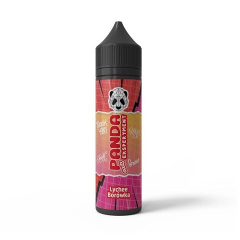 Longfill Panda Eksperyment 7 10/60ml - Lychee Borówka Longfill Panda Eksperyment 7 10/60ml - Lychee Borówka