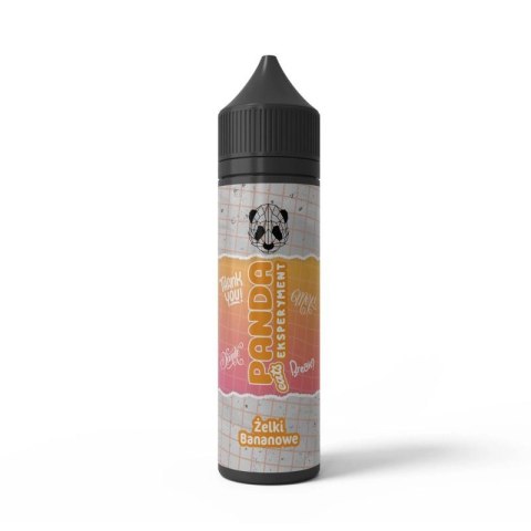 Longfill Panda Eksperyment 7 10/60ml - Żelki Bananowe Longfill Panda Eksperyment 7 10/60ml - Żelki Bananowe