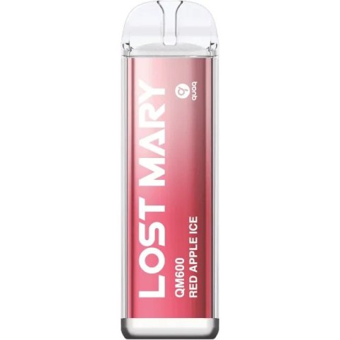 Lost Mary QM600 20mg - Red Apple Ice Lost Mary QM600 20mg - Red Apple Ice