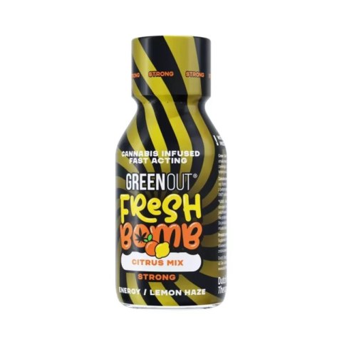 Shot Konopny Green Out Fresh Bomb Citrus Mix - Strong Shot Konopny Green Out Fresh Bomb Citrus Mix - Strong