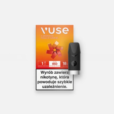 Wkłady do Vuse ePod - Tequila Sunrise 18mg (1 szt.) Wkłady do Vuse ePod - Tequila Sunrise 18mg (1 szt.)