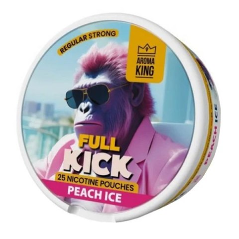 Woreczki Nikotynowe Aroma King Full Kick - Peach Ice 20mg Woreczki Nikotynowe Aroma King Full Kick - Peach Ice 20mg
