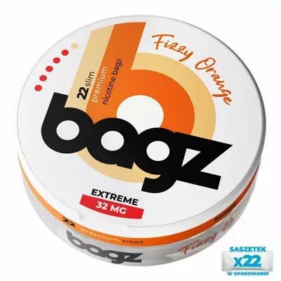 Woreczki Nikotynowe BAGZ - Fizzy Orange Extreme 32mg Woreczki Nikotynowe BAGZ - Fizzy Orange Extreme 32mg