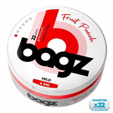 Woreczki Nikotynowe BAGZ - Fruit Punch Mild 4mg Woreczki Nikotynowe BAGZ - Fruit Punch Mild 4mg