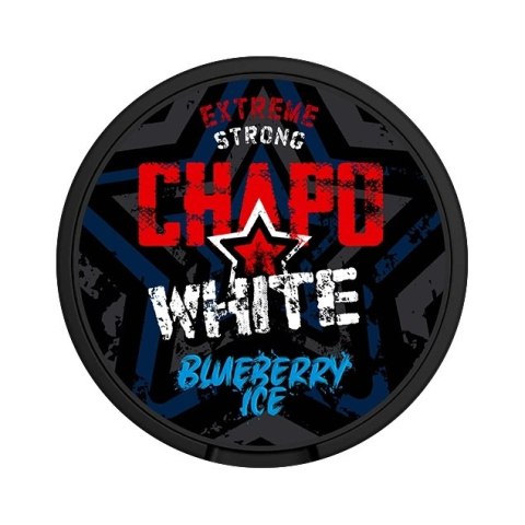 Woreczki Nikotynowe Chapo - White Blueberry Ice Strong 16,5 mg Woreczki Nikotynowe Chapo - White Blueberry Ice Strong 16,5 mg