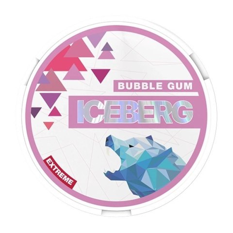 Woreczki Nikotynowe ICEBERG Extreme - Bubble Gum 50mg Woreczki Nikotynowe ICEBERG Extreme - Bubble Gum 50mg