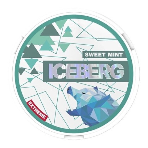Woreczki Nikotynowe ICEBERG Extreme - Sweet Mint 50mg Woreczki Nikotynowe ICEBERG Extreme - Sweet Mint 50mg
