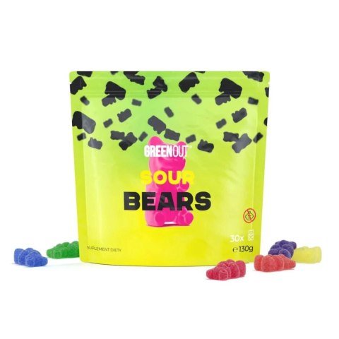 Żelki Konopne Green Out Sour Bears Żelki Konopne Green Out Sour Bears