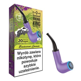 Aroma King Pipe Rey Neon 700+ 20mg Salt - Blackcurrant Lemonade