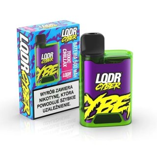 Bateria 500mAh LQDR Cyber - Toxic Chillax