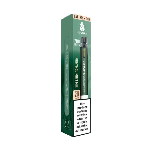 Hussar Aroma Plus Green Kit + Menthol Mint Mix 20mg Hussar Aroma Plus Green Kit + Menthol Mint Mix 20mg