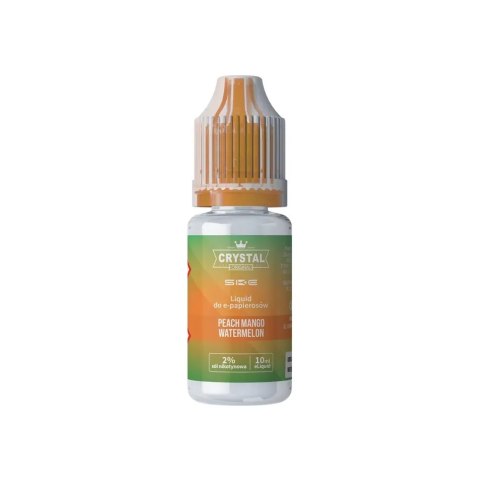 Liquid Crystal Salt - Peach Mango Watermelon 20 mg 10 ml Liquid Crystal Salt - Peach Mango Watermelon 20 mg 10 ml