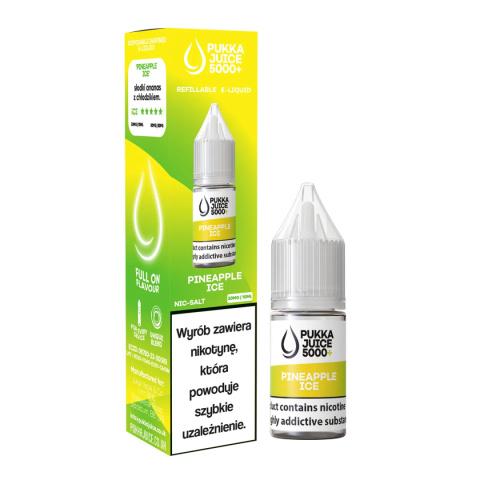 Liquid Pukka Juice Salt 5000+ - Pineapple Ice 20mg Liquid Pukka Juice Salt 5000+ - Pineapple Ice 20mg