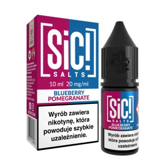 Liquid Sic Salts 10ml - Blueberry Pomegranate 20mg