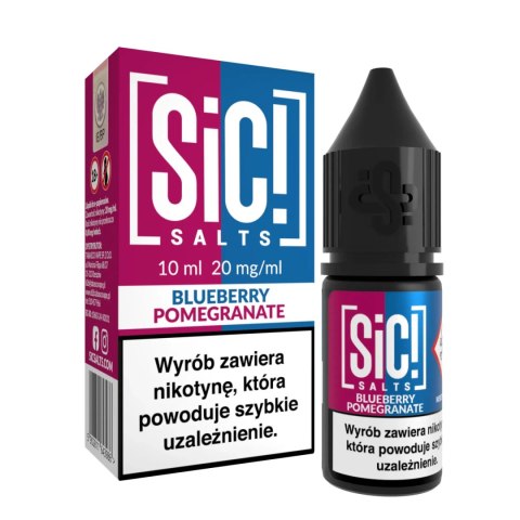 Liquid Sic Salts 10ml - Blueberry Pomegranate 20mg Liquid Sic Salts 10ml - Blueberry Pomegranate 20mg