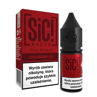 Liquid Sic Salts 10ml - Cranberry Ice 20mg