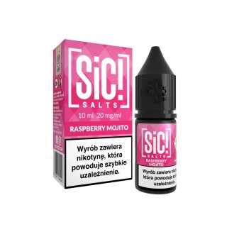 Liquid Sic Salts 10ml - Raspberry Mojito 20mg