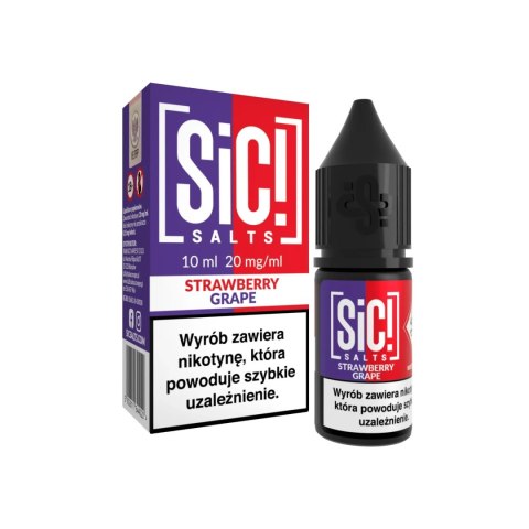 Liquid Sic Salts 10ml - Strawberry Grape 20mg Liquid Sic Salts 10ml - Strawberry Grape 20mg