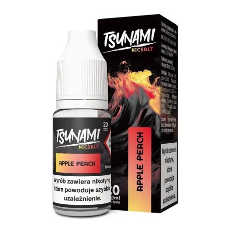 Liquid Tsunami NicSalt - 10ml Apple Peach 20mg Liquid Tsunami NicSalt - 10ml Apple Peach 20mg