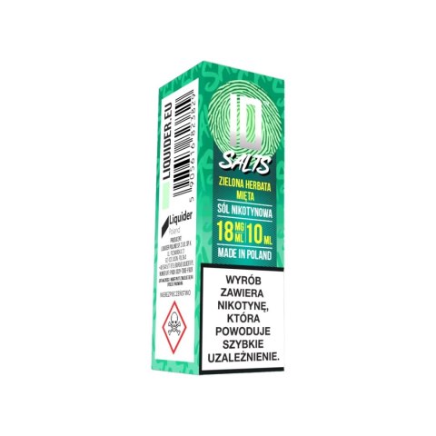 *NOWA AKCYZA* Liquid ID Salt - 10 ml Zielona Herbata Mięta 18mg *NOWA AKCYZA* Liquid ID Salt - 10 ml Zielona Herbata Mięta 18mg