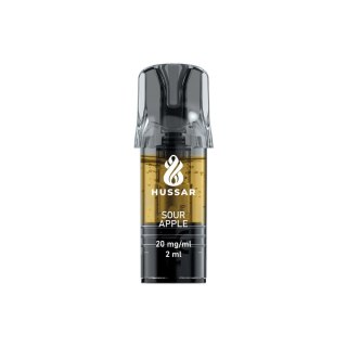 Wkład Hussar Aroma Plus - Sour Apple 20mg (kompatybilne z Crystal)