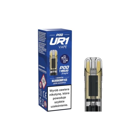 Wkład UR1 Vape 20mg - Blueberry Ice Wkład UR1 Vape 20mg - Blueberry Ice