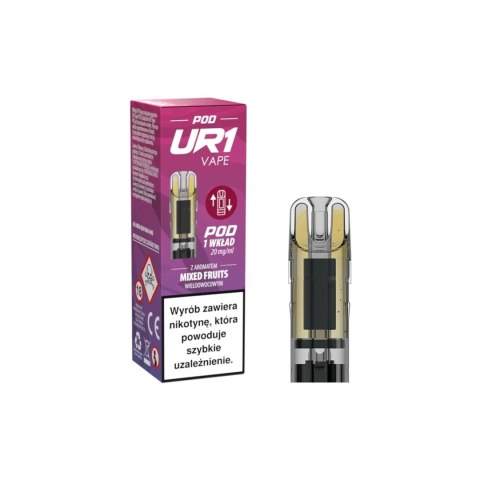 Wkład UR1 Vape 20mg - Mixed Fruits Wkład UR1 Vape 20mg - Mixed Fruits