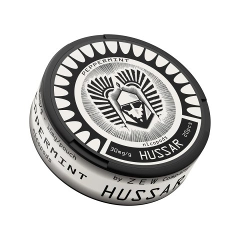 Woreczki Nikotynowe Hussar - Peppermint 30mg Woreczki Nikotynowe Hussar - Peppermint 30mg