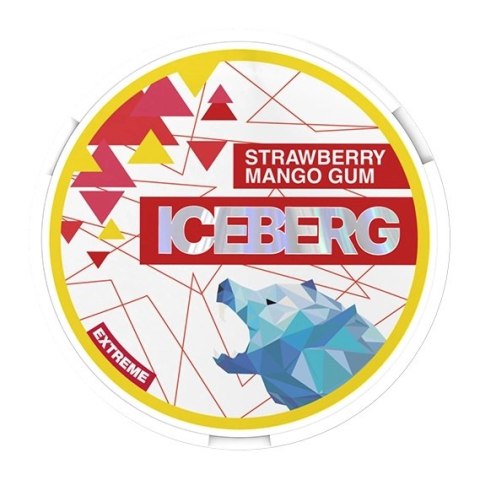 Woreczki Nikotynowe ICEBERG Extreme - Strawberry Mango Gum 50mg Woreczki Nikotynowe ICEBERG Extreme - Strawberry Mango Gum 50mg