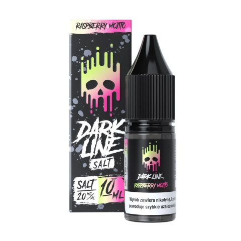 Liquid Dark Line Salt 10ml - Raspberry Mojito 20mg (A25) Liquid Dark Line Salt 10ml - Raspberry Mojito 20mg (A25)