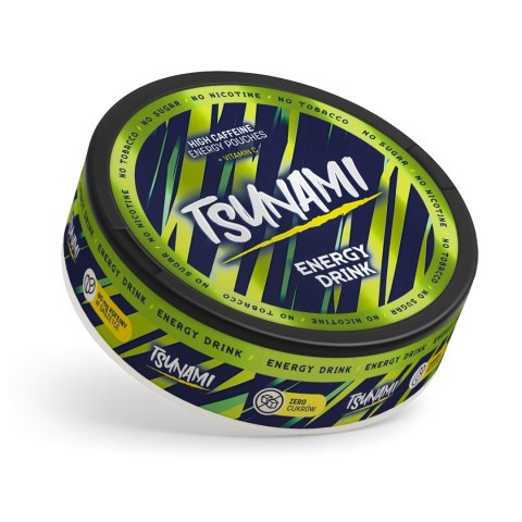 Woreczki Kofeinowe Tsunami - Energy Drink 20mg Woreczki Kofeinowe Tsunami - Energy Drink 20mg